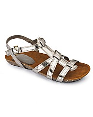 Simply Be T Bar Footbed EEE Fit