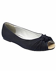 Jeffrey & Paula Peep Toe Pumps EEE Fit