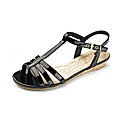 Simply Be Strappy Low Wedge EEE Fit