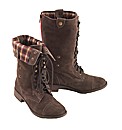 Joe Browns Lace Up Mid Calf Boots E Fit