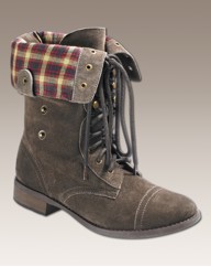 Joe Browns Lace Up Mid Calf Boots E Fit