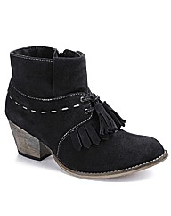Joe Browns Tassel Ankle Boots EEE Fit