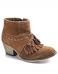 Joe Browns Tassel Ankle Boots EEE Fit