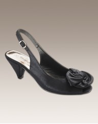 Simply Be Slingback Bow Sandal EEE Fit