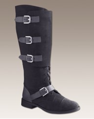 Legroom Buckle Boots E Fit Standard Calf