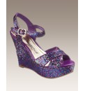 Simply Be Glitter Wedge D Fit