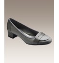 Simply Be Block Heel Court EEE Fit