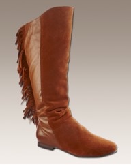 Simply Be Fringe Boots EEE Fit
