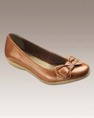 Sole Diva Bow Ballerinas EEE Fit
