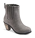 Simply Be Heeled Chelsea Boot E Fit