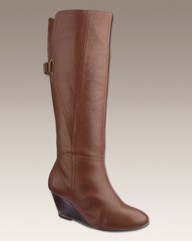 Legroom Wedge Boot E Fit Standard Calf