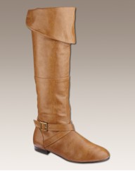 Simply Be Hi Leg Elastic Back Boot EEE F