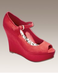 Grazia Mary Jane Wedge D Fit