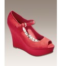Grazia Mary Jane Wedge D Fit