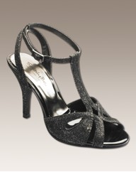 Simply Be Glitter Twist Sandal EEE Fit
