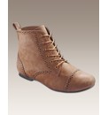 Simply Be Brogue Ankle Boot EEE Fit
