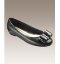 Jeffrey & Paula Bow Ballerinas E Fit