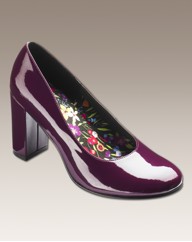 Grazia Block Heel Court E Fit