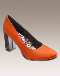 Grazia Block Heel Court EEE Fit