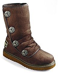 Golddigga Button E Fit Boots