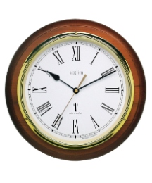 Wooden Radio Controlled Wall Clock