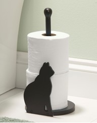 Cat Toilet Roll Holder