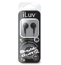 iLuv Bubble Gum2 Earphones Black