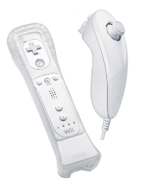 Wii Remote Motion Plus + Nunchuk White