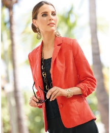 Helene Berman Cupro Blazer