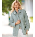 Gelco Mock Suede Button Through Coat