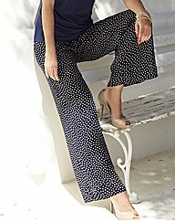 Gray & Osbourn Polka Print Trousers