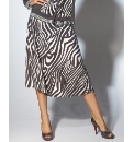 Gelco Jersey Skirt With Soft Tie Belt