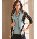 Taifun Jersey Longline Cardigan