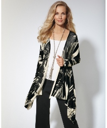 Gray & Osbourn Tie Front Cardigan