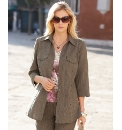 Gray & Osbourn Linen Look Overshirt