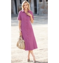 Gray & Osbourn Linen Look Shirt Dress