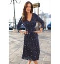 Gray & Osbourn Jersey Spot Dress
