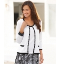 Gerry Weber Contrast Trim Cardigan