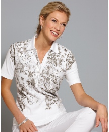 Gerry Weber Short Sleeve Polo Top