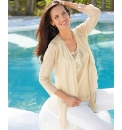 Gelco Linen Slub Knit Sleeveless Top