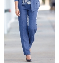 Gray & Osbourn Linen Look Trousers