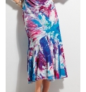 Chianti Jersey Panelled Skirt