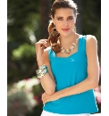 Frank Lyman Square Neck Sleeveless Top