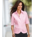 Gray & Osbourn Crinkle Finish Blouse