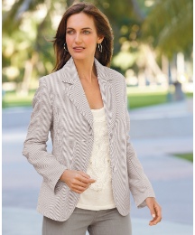 Gray & Osbourn Seersucker Jacket