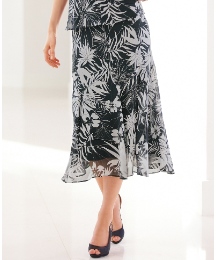 Gray & Osbourn Panelled Skirt