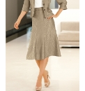 Gray & Osbourn Linen Mix Skirt
