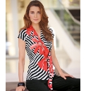 Joseph Ribkoff Waterfall Front Top