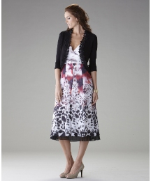 Apanage Crochet Trim Jersey Shrug