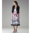Apanage Crochet Trim Jersey Shrug
